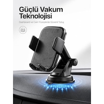 Araç Telefon Tutucu, Dashboard Ve Cam Uyumlu, Vakumlu 2 Mixed