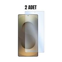 Samsung Galaxy S22 Plus Uyumlu 2 Adet Şeffaf 9h Nano Kırılmaz Ekran Koruyucu