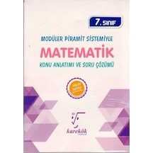 7 Sınıf Matematik Konu Anlatımı Modüler Set Karekök Yayınları