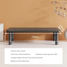 Sd&hı Ayarlanabilir Pc Ekran Standı - Ofis/stüdyo Masaüstü Monitör Rafı Öğrenci Modu