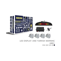 Niken Park Sensörü Ekranlı Türkçe Konuşan 22mm Gri
