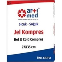 Artımed Özel Kılıflı Sıcak Soğuk Jel Kompres 27 X 35 Cm