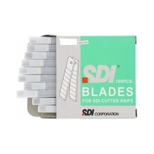 Artlantis Maket Bıçağı Yedeği Geniş 1 Tüp 10 Lu 18 Mm Sdı Falçata Bıçağı Yedek Ağızları Koli Karton Kesic