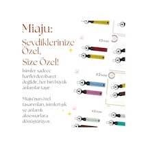 Gemici Ruhunu Taşıyan Gençlere Anlamlı Hediyelik, Özel İsim Yazılabilen Çıpa Motifli Set, Mor-lila