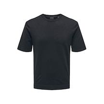 Only & Sons Rundhals Tişörtü Schwarz