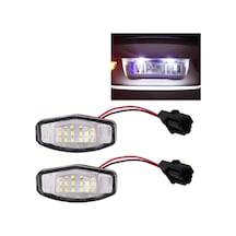 Sones Adet Dc 12v 2w 120lm 6000k Led Plaka Işığı 18-smd Vıı4/5d 01-05, Vııı 06-17, Şehir 4d 03-09, Lengend 99-04