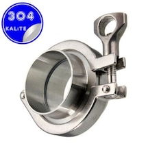 Paslanmaz Çelik Ferrule Set Klemp Kelepçe 168 Mm