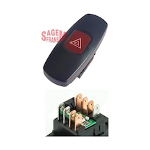 Sagem Dörtlü Flaşör Düğmesi Marea - Bravo Sagem 500227 735257109