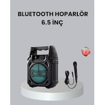 Hubrendy Tekno 10w Gücünde Kablosuz Hoparlör Şarjlı, Fm Radyolu Ve Taşınabilir