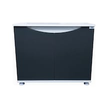 Kanki Pet 80 Cm Mdf Kp8028ant Flex Antrasit Kapaklı Akvaryum Sehpası 80x28x69 Cm