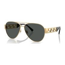 Versace Ve2289 100287 61 Unısex Güneş Gözlüğü Altın