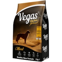 Vegas High Quality Etli Yetişkin Köpek Maması 3 KG