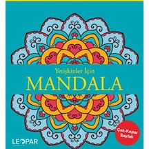 Yetişkinler İçin Mandala - Mavi