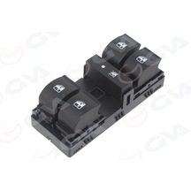 Gva 8029032 Cam Açma Anahtarı Ön Sol Ön Fıat Doblo 10 - Çerçevesiz Oem 735498680-735498686