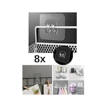 Mucit Home 8 Adet Demir Askısı Yedek Aparatı Kendinden Yapışkanlı Askı,sepet Tutucu Şeffaf Duvar Askısı şeffaf Mucit Home 8 Adet Demir Askısı Yedek Aparatı Kendinden Yapışkanlı Askı,sepet Tutucu Şeffaf Duvar Askısı şeffaf