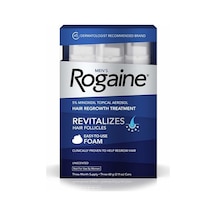 Rogaine Men Hair Regrowth Treatment Köpük 3 x 60 ML