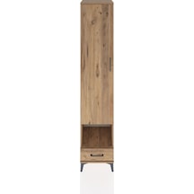 Hyperion Dolap 4 Raflı Tek Çekmeceli Tek Askılı 44x44x221 Çam-çam Atlas Çam