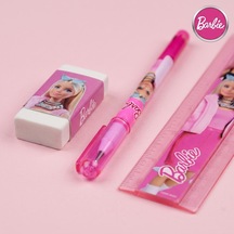 Bakgelal Barbie Resimli Okul Kırtasiye Seti Kalem Kutulu Makas, Kalemtıraş, Silgi, Cetvel Ve Kurşun Kalem - 9070925135812