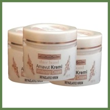 Bezos Süper Three Brand Arnavutkremi 3 Adet Adet Whitens Cream Tümbölge Kremi 100 Ml Hb006