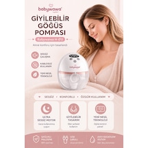 Babywawa H-011 Giyilebilir Göğüs Pompası Tekli Kablosuz, Sessiz Ve Taşınabilir Süt Sağma Makinesi