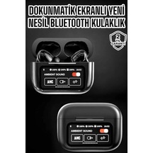 Mey İthalat Bluetooth Kulaklık Kablosuz Ekranlı Anc/enc Destekli Dokunmatik Belirtilmemis