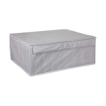 Kapaklı Çok Amaçlı Baza Kutu Organizer Kumaş 10 X 15 Gri Tr Diğer