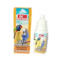 Bio Petactive Papağan Kanarya Muhabbet Kuşu Kuş Vitamini Mineral 30 ML
