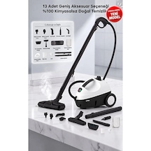 Sinbo SSC-6431 1500 W Buharlı Temizleyici + 13 Parça Aksesuar