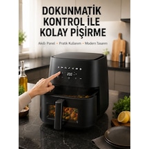 Dijital Dokunmatik Air Fryer Yağsız Sıcak Hava Fritözü