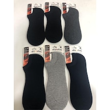 Dündar Çorap Dündar Erkek Plus Havlu Sneaker Çorap - 12 Adet Karışık Renk