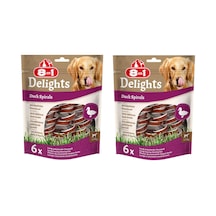 8in1 Delights Duck Spirals Ördekli Burgu Ödül 6 Lı X 2 Adet
