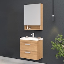 Orka Nova 60 Cm Mdf Morgana Kiraz Banyo Dolabı Takımı Çok Renkli