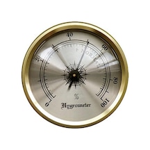 North Humidor Puro Nem Saati Higrometre Gold 3.5 CM