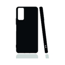 Vivo Y51 Kılıf Kamera Korumalı Silikon Rubber Arka Kapak Siyah