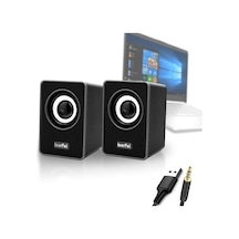 N7 Bilgisayar Hoparlörü Pc Laptop Usb Speaker 1+1 Ses Sistemi