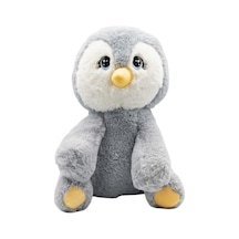 Pufu Toys Peluş Penguen 35 Cm 3015 Gri