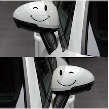 Gülen Yüz Oto Sticker 2 Adet 20 6 Cm