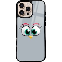 Apple Uyumlu iPhone 16 Pro Max Grey Tasarımlı Glossy Telefon Kılıfı Çok Renkli