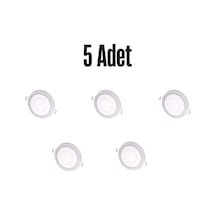 Ct-5150 Okyanus 6w Spot 5 Adet Beyaz - Mavi