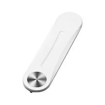 Cbtx Dizüstü Bilgisayar Yan Montajlı Manyetik Telefon Standı Tutucu Pc + Bilgisayar Monitörü Genişletme Braketi - Beyaz