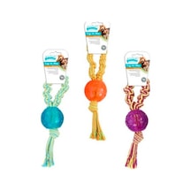 Pawise Tug O Play Toplu İpli Köpek Oyuncağı 32 CM Çok Renkli