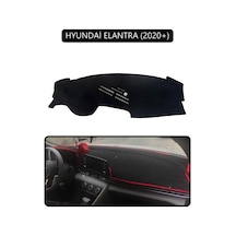 Hyundai Elantra 2020+torpido Koruma Halısı Siyah Kenar