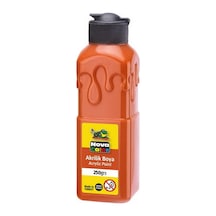 Nova Color 250 Gram Akrilik Boya Turuncu Nc-3017 Çok Renkli