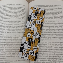 Kitap Ayracı - Sevimli Kedi Patileri