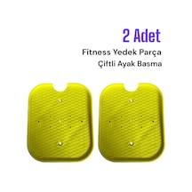Çift Ayak Basma Dış Mekan Fitness Ekipmanı 1 Takım 2 Adet -611 Çok Renkli