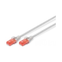DIGITUS 0.25m CAT6 Utp DK-1617-0025 Gri Patc   Kablo