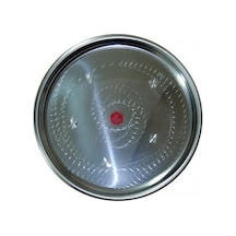 Krom Paslanmaz Tepsi , Sini 14 No 75 Lik Cap:72 Cm.