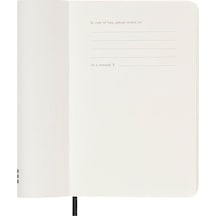 Moleskine Klasik 12 Aylık 2025 Aylık Planlayıcı, Yumuşak Kapak, Cep 3.5" X 5.5" , Siyah, 128 Sayfa