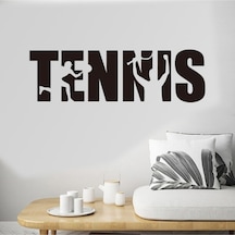 1 Parça Duvar Sticker Yaratıcı Ingilizce Tenis Yatak Odası Spor Salonu Duvar Çıkartması