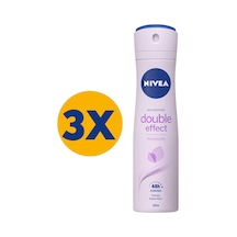Nivea Double Effect Mor Düşler Kadın Sprey Deodorant 3 x 150 ML